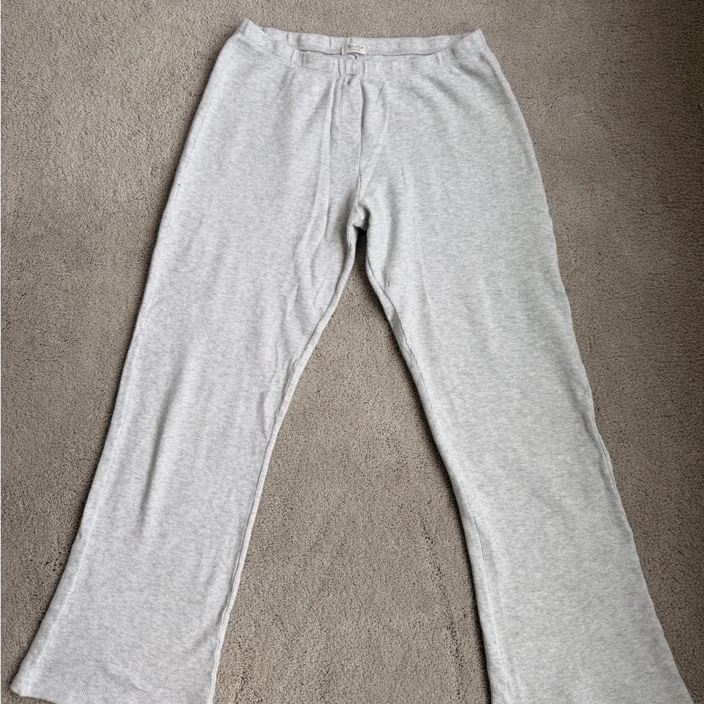 PacSun John Galt Heather Grey Kiera Low Rise Sweatpants Size-XS